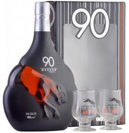 Коньяк Meukow, "90 Proof", gift box with 2 glasses, 0.7 л