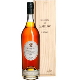 Коньяк "Gaston de Casteljac", Cognac AOC, 1976, wooden box, 0.7 л