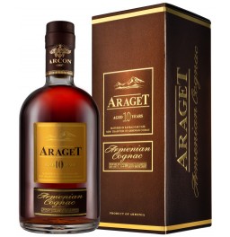 Коньяк "Araget" 10 Years Old, gift box, 0.5 л