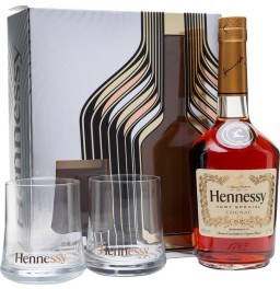 Коньяк "Hennessy" V.S. with 2-glass gift box, 0.7 л