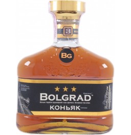 Коньяк "Bolgrad" 3 stars, 0.5 л