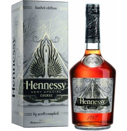 Коньяк Hennessy V.S., Limited Edition by Scott Campbell, gift box, 0.7 л