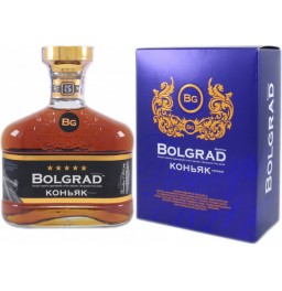 Коньяк "Bolgrad" 5 stars, gift box, 0.5 л