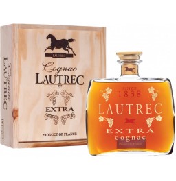 Коньяк "Lautrec" Extra, wooden box, 0.7 л