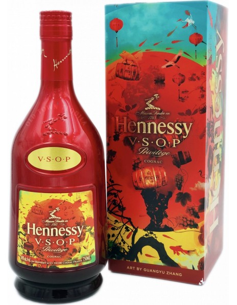 Коньяк "Hennessy" VSOP, gift box "Chinese New Year", 0.7 л