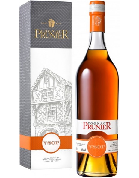 Коньяк "Prunier" VSOP, gift box, 0.7 л