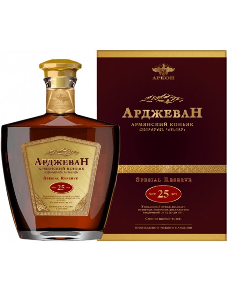 Коньяк Arcon, "Arjevan" Special Reseve, 25 Years Old, gift box, 0.7 л