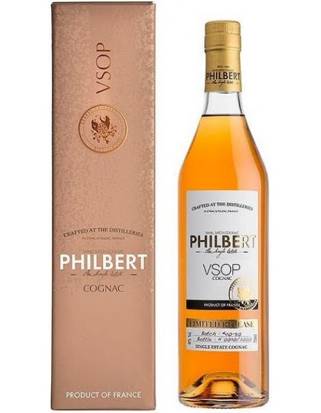 Коньяк Cognac Philbert, Single Estate VSOP, gift box, 0.7 л