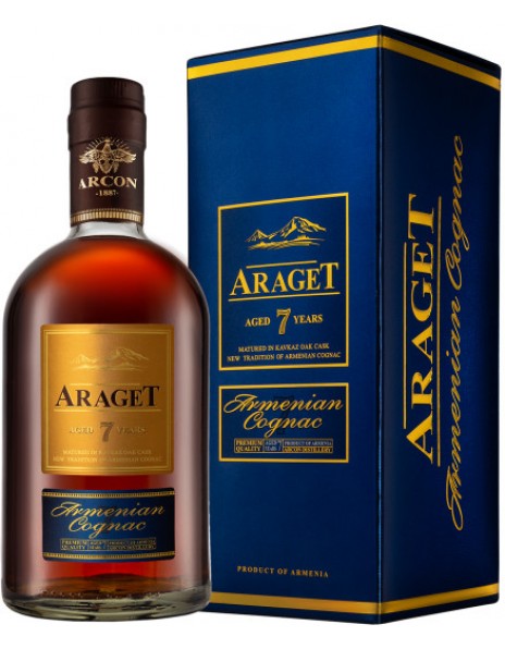 Коньяк "Araget" 7 Years Old, gift box, 0.5 л