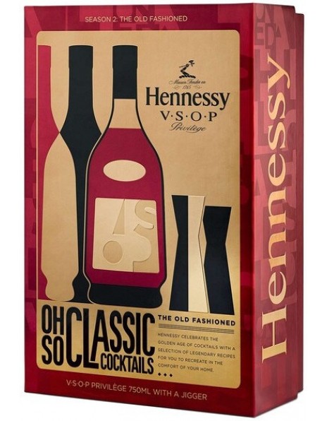 Коньяк "Hennessy" VSOP, gift box with jigger, 0.75 л