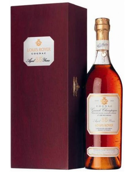 Коньяк Louis Royer, Grande Champagne, 35 years, gift box, 0.7 л