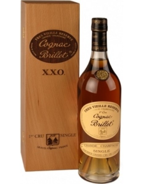 Коньяк Brillet Tres Vielle Reserve XXO Grande Champagne, wooden box, 0.7 л