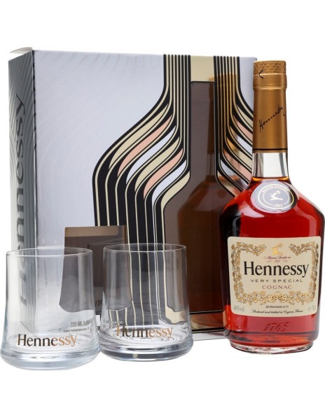 Коньяк "Hennessy" V.S. with 2-glass gift box, 0.7 л