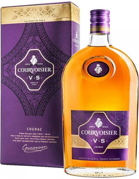 Коньяк "Courvoisier" VS, flask, with box, 0.5 л