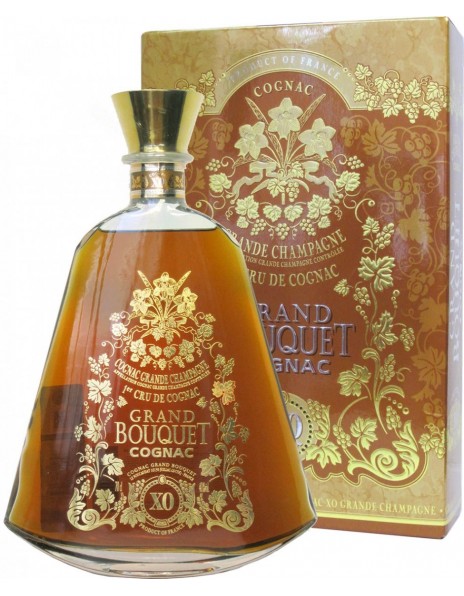 Коньяк "Grand Bouquet" XO, Grande Champagne, in decanter, gift box, 0.7 л