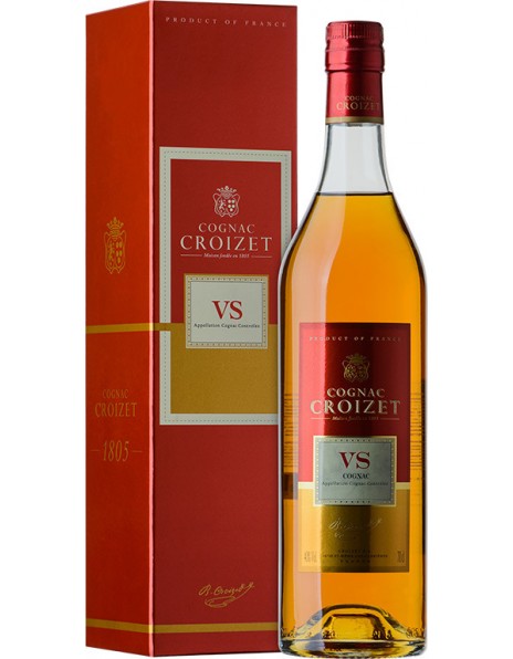 Коньяк "Croizet" VS, Cognac AOC, gift box, 0.7 л