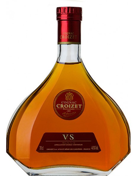 Коньяк "Croizet" VS, Cognac AOC, in decanter, 0.7 л