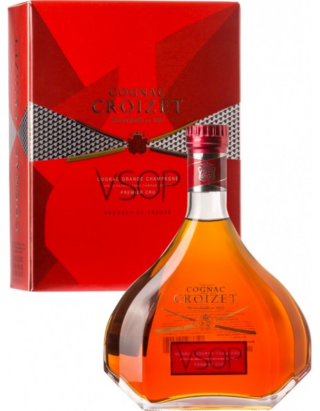 Коньяк "Croizet" VSOP, Cognac AOC, in decanter &amp; gift box, 0.7 л