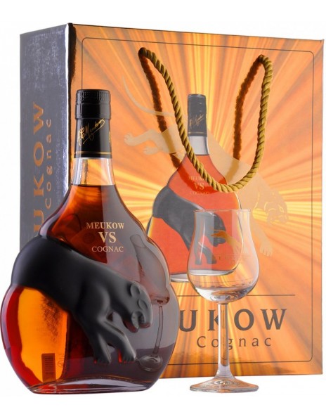 Коньяк Meukow V.S., in gift box with glass, 0.7 л