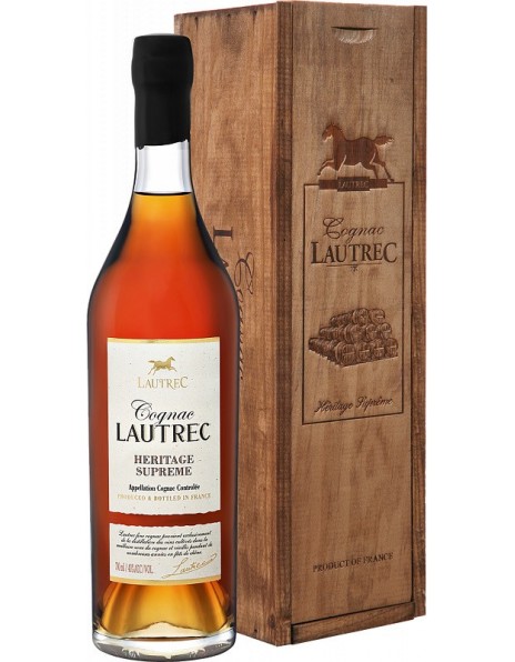 Коньяк "Lautrec" Heritage Supreme, wooden box, 0.7 л