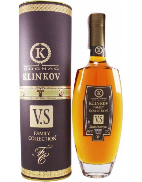Коньяк "Klinkov" Family Collection V.S, in tube, 0.5 л